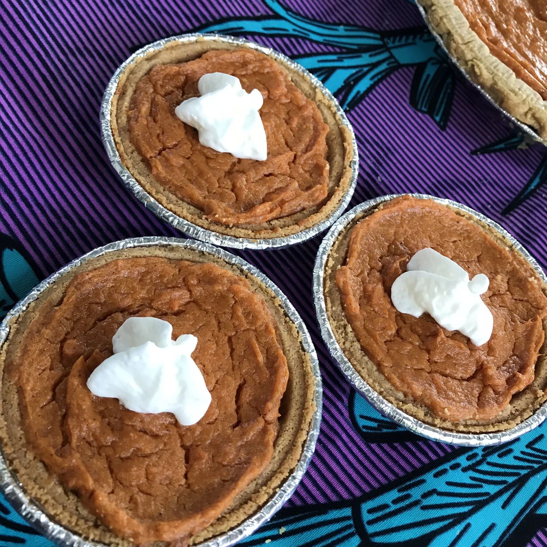 SPICED HAZELNUT SWEET POTATO PIE