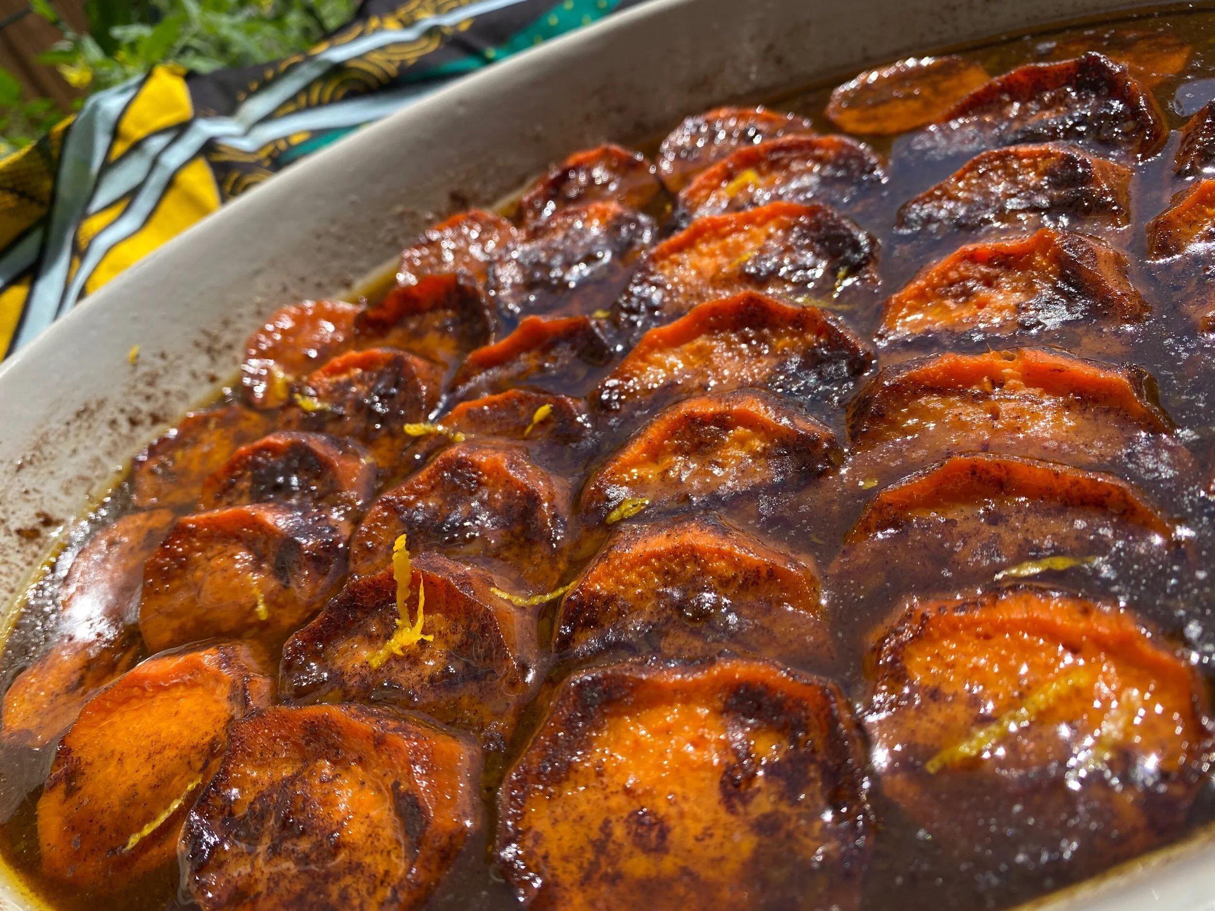 BROWN SPICED CANDIED YAMS - Plant Based