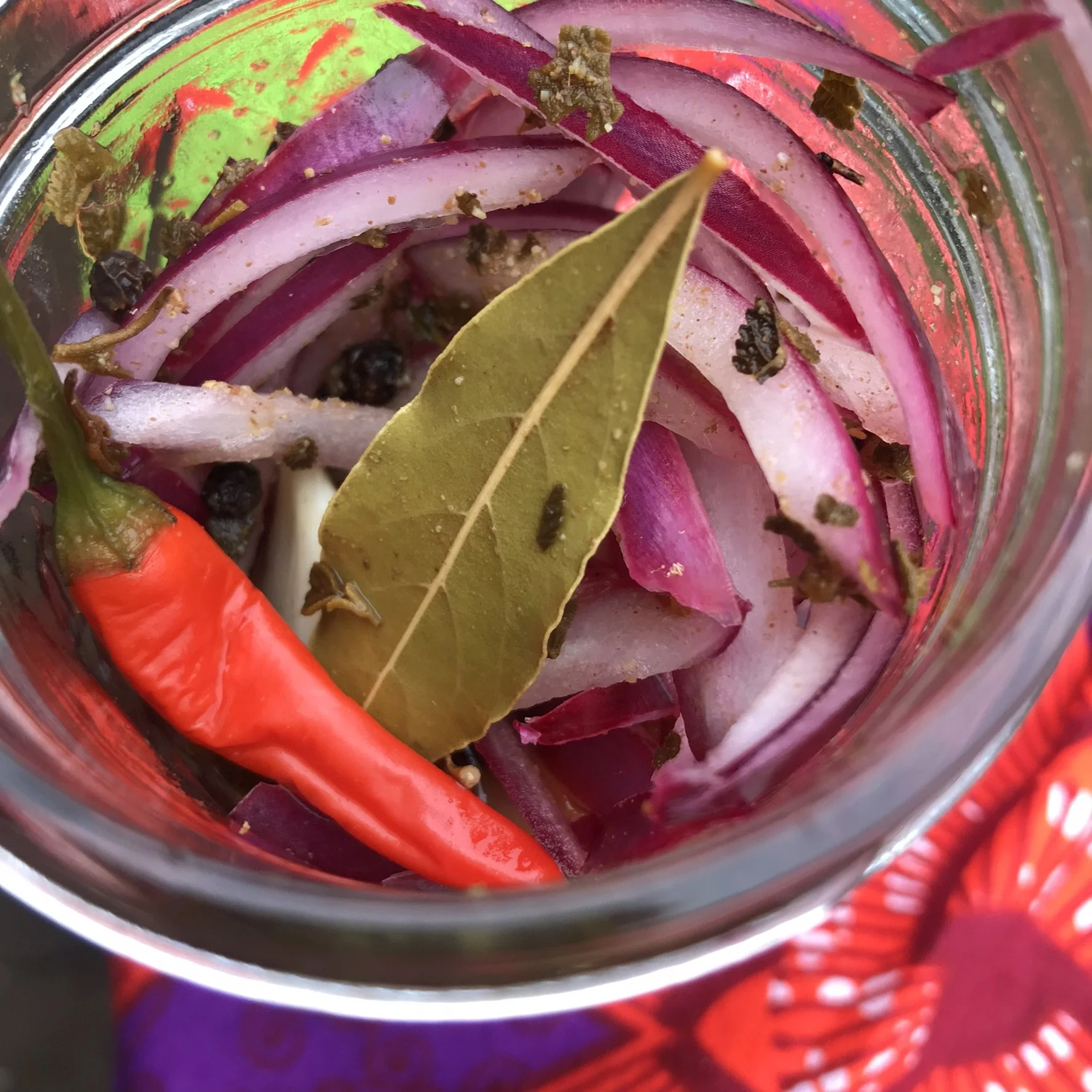 PICKLED RED ONIONS