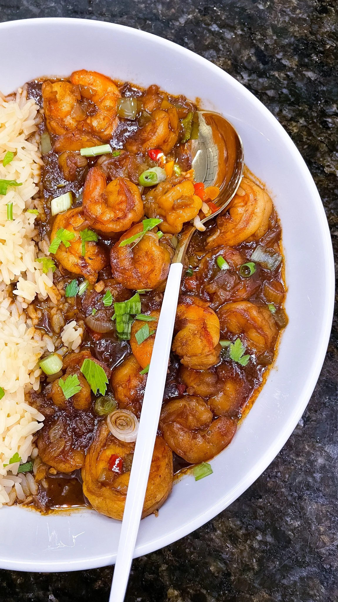 SHRIMP ÉTOUFFÉE