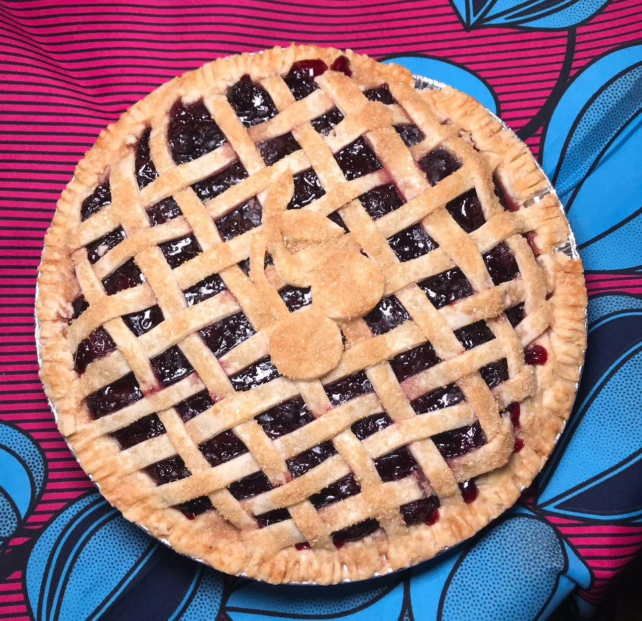 CARDAMOM CHERRY PIE