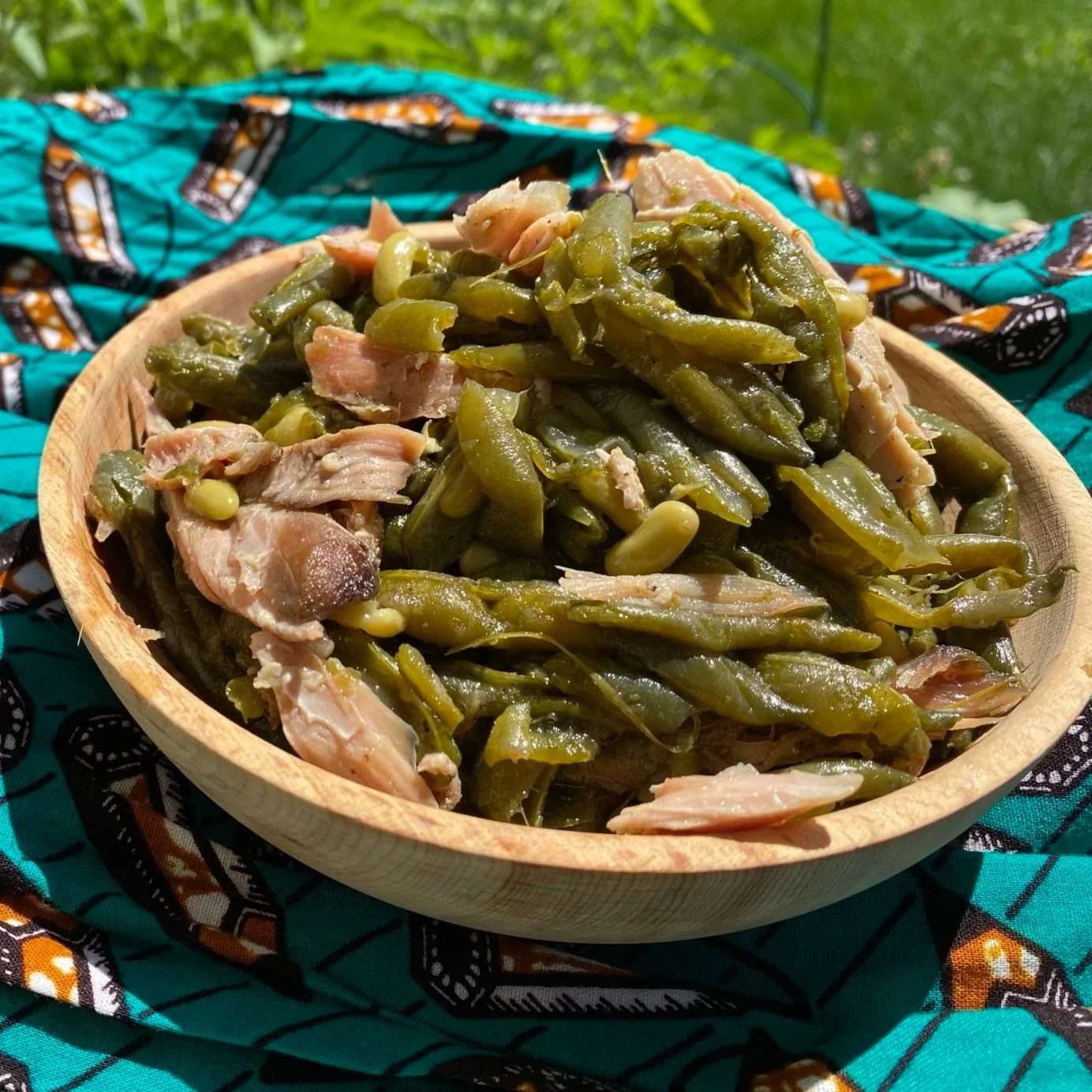 BRAISED GREEN BEANS
