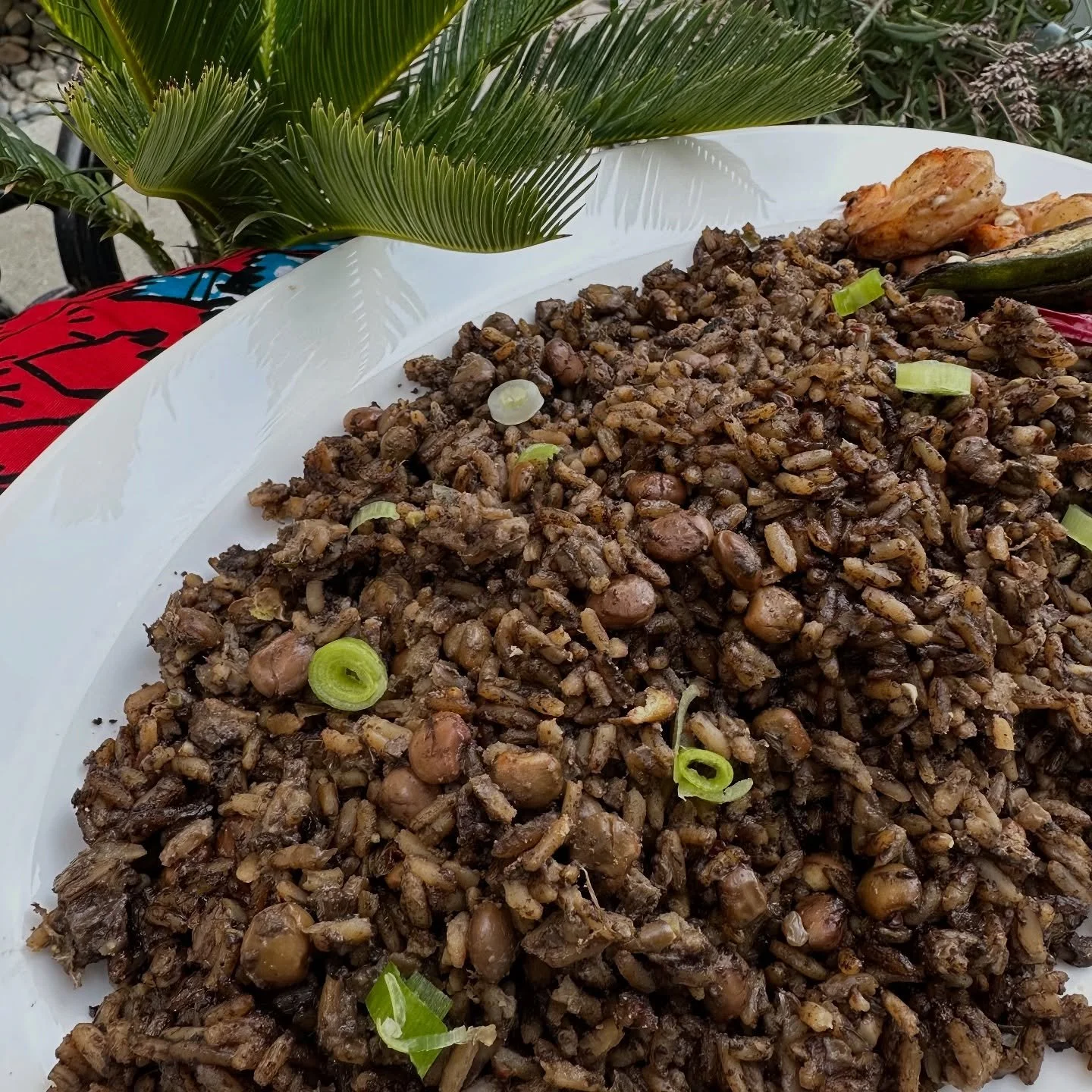DIRI DJON DJON (HAITIAN BLACK RICE) 🇭🇹 | I tried this once in Miami and HAD to figure out how to make it!! It&rsquo;s sooo tasty!!