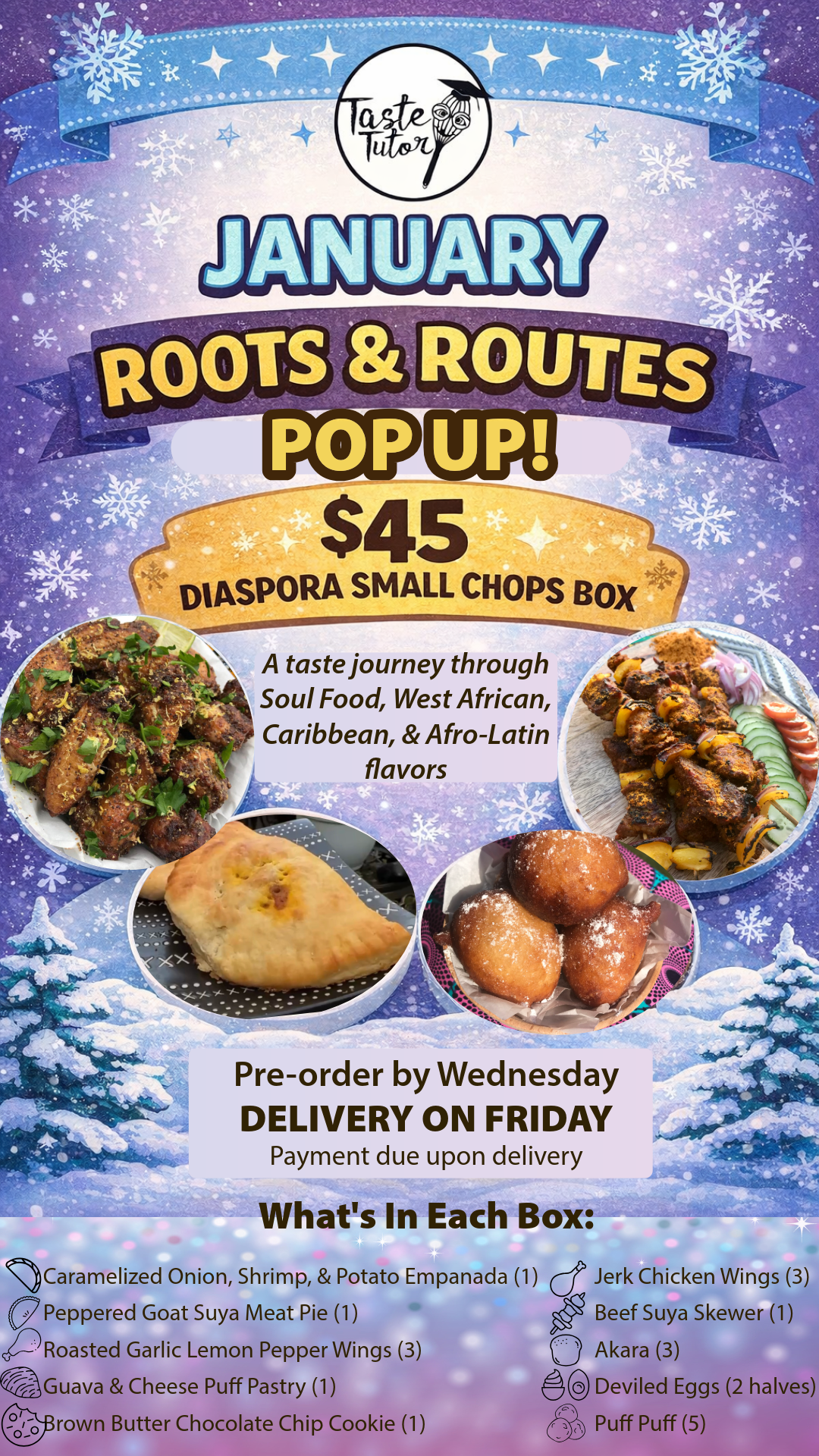 ROOTS &amp; ROUTES Small Chops Pop Up! - Day 1