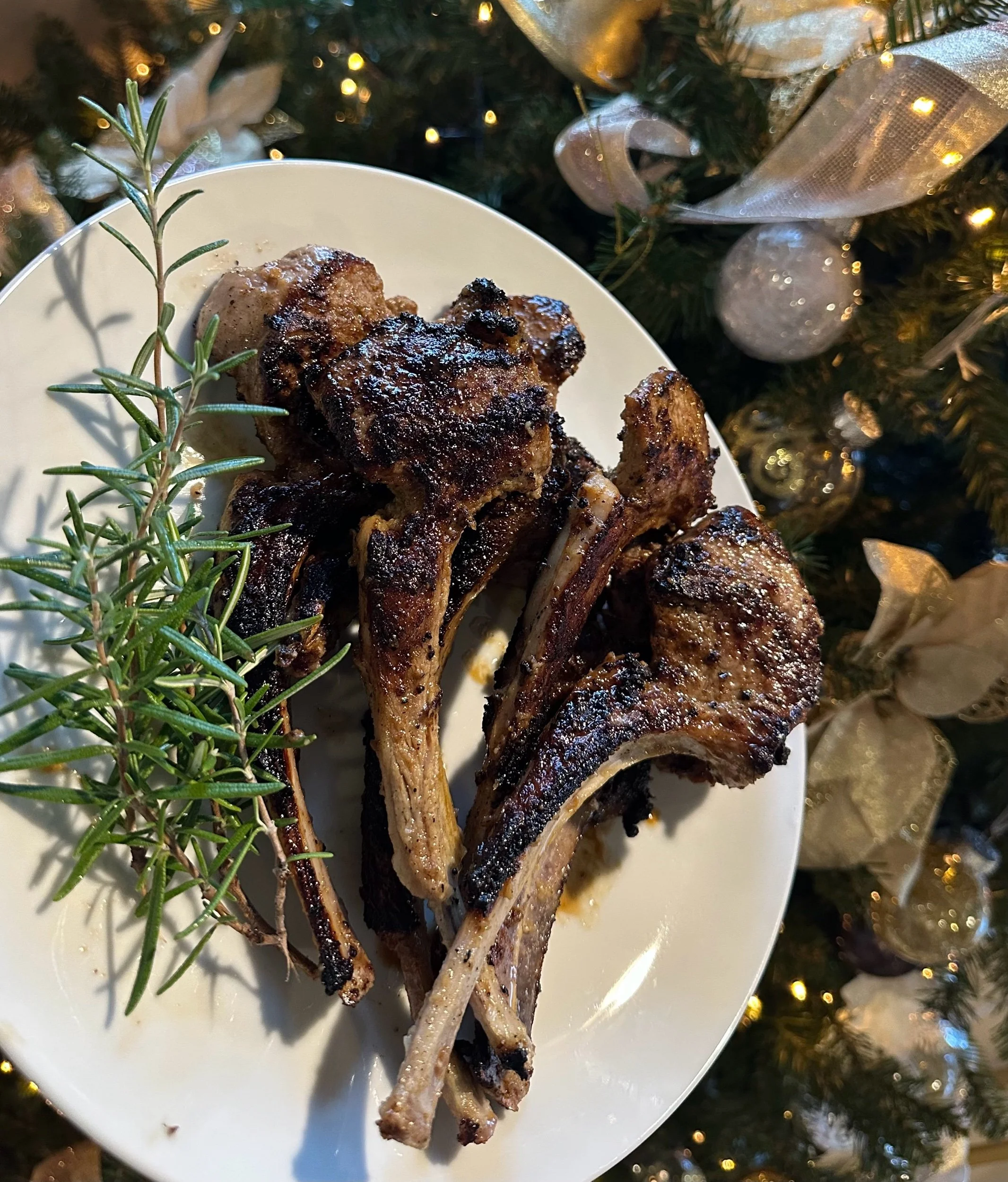 SIMPLE SEARED LAMB CHOPS