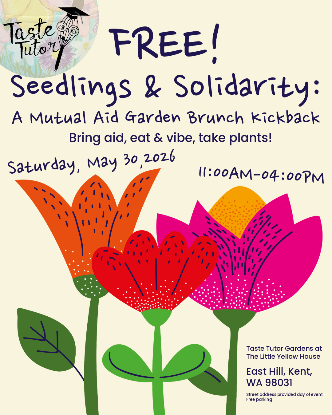 Seedlings &amp; Solidarity: A Mutual Aid Garden Brunch Kickback