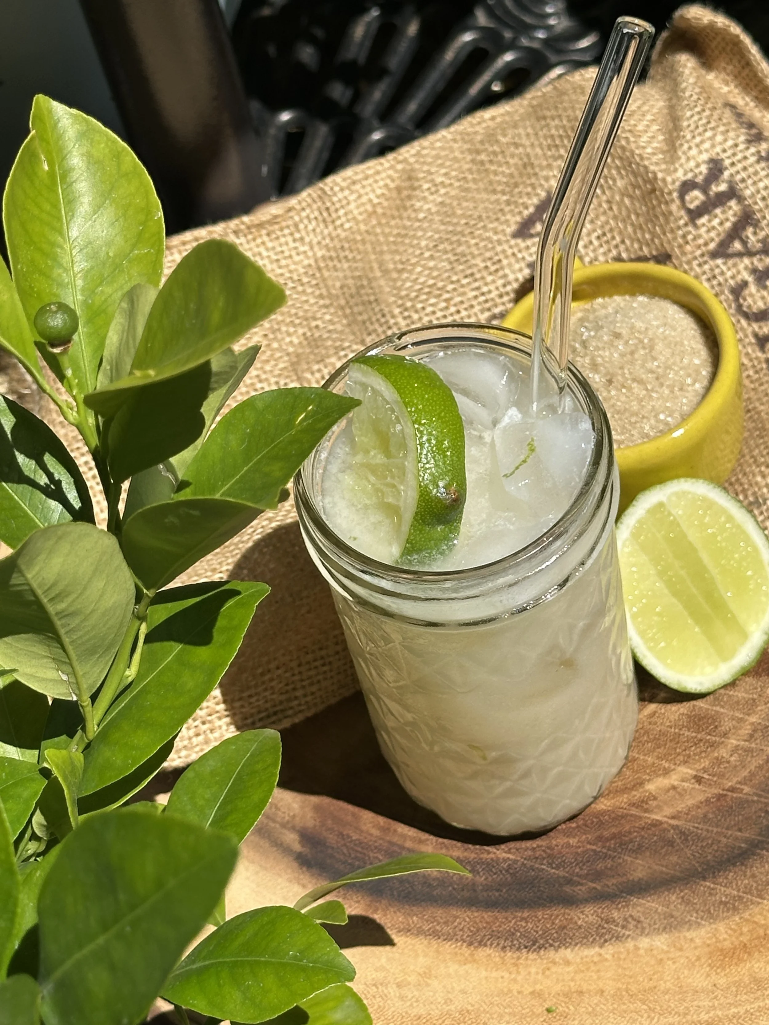 JI CITRON AU LAIT (HAITIAN LIMEADE WITH MILK)