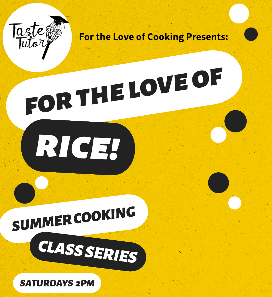 FOR THE LOVE OF RICE RECIPES