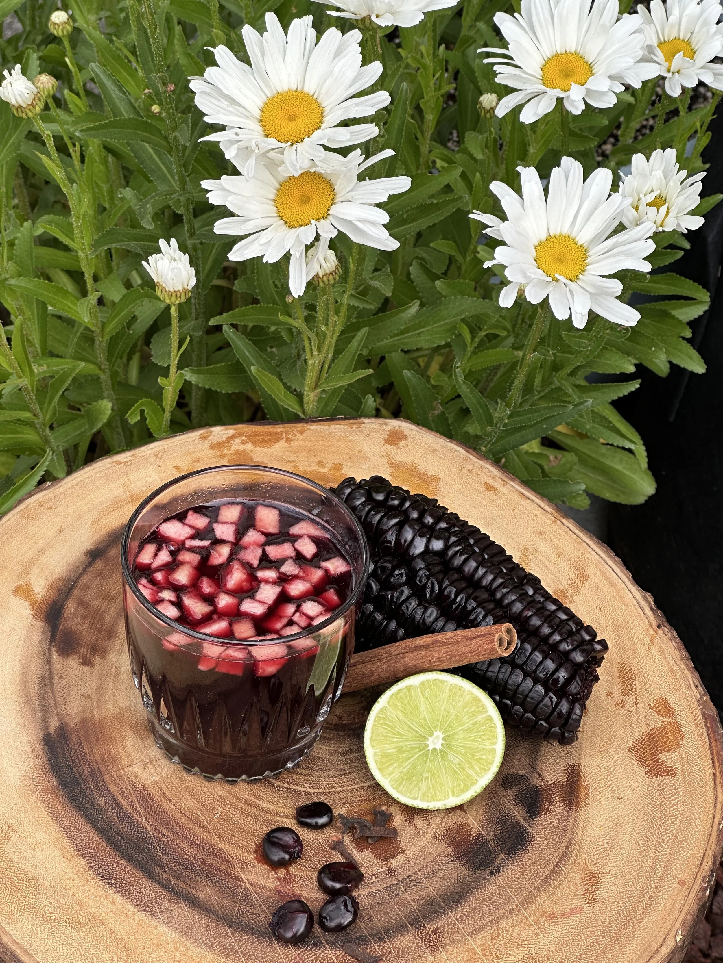CHICHA MORADA (PERUVIAN PURPLE CORN DRINK)