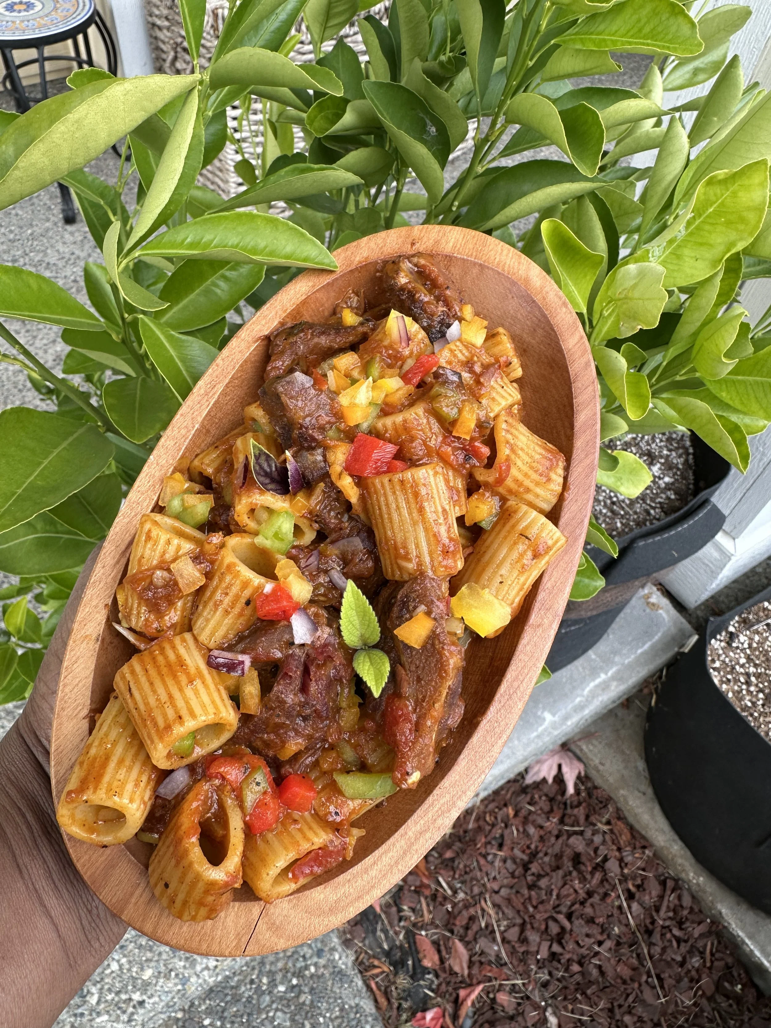 ASUN (Peppered Goat Meat) PASTA