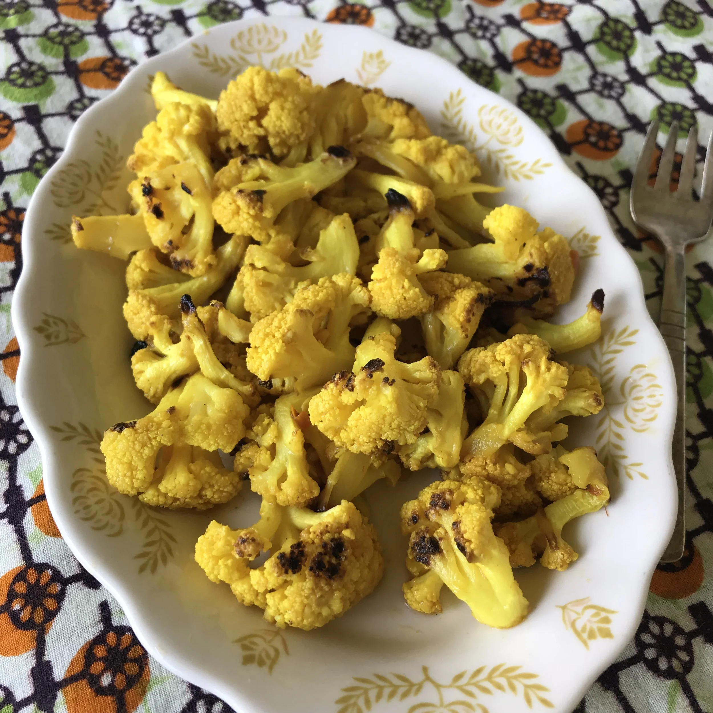 PICKLED ROASTED CURRY CAULIFLOWER