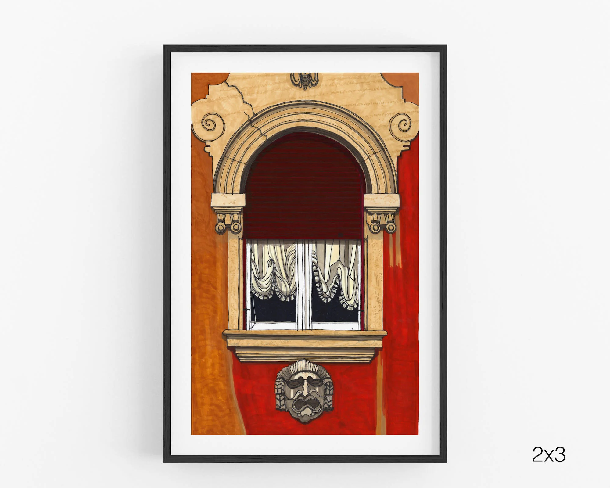 Red Shutter, Rome — Desmond Freeman