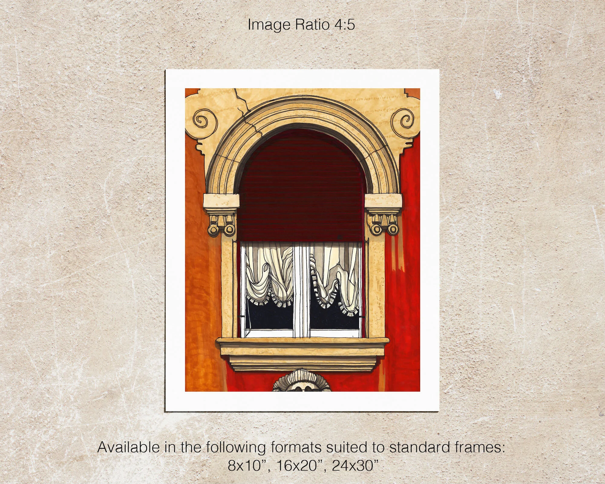 Red Shutter, Rome — Desmond Freeman