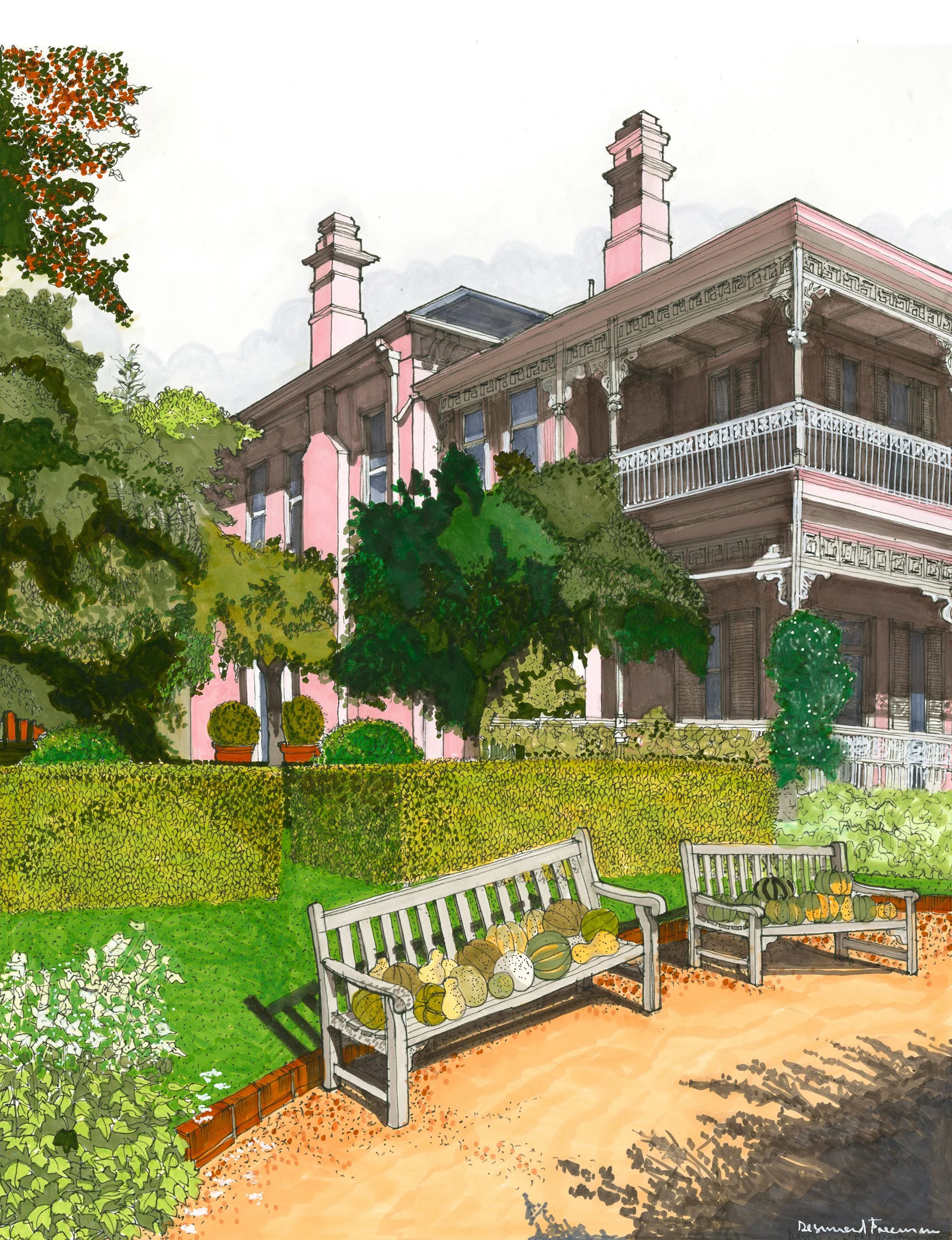 Pumpkin Harvest, Retford Park, Bowral NSW