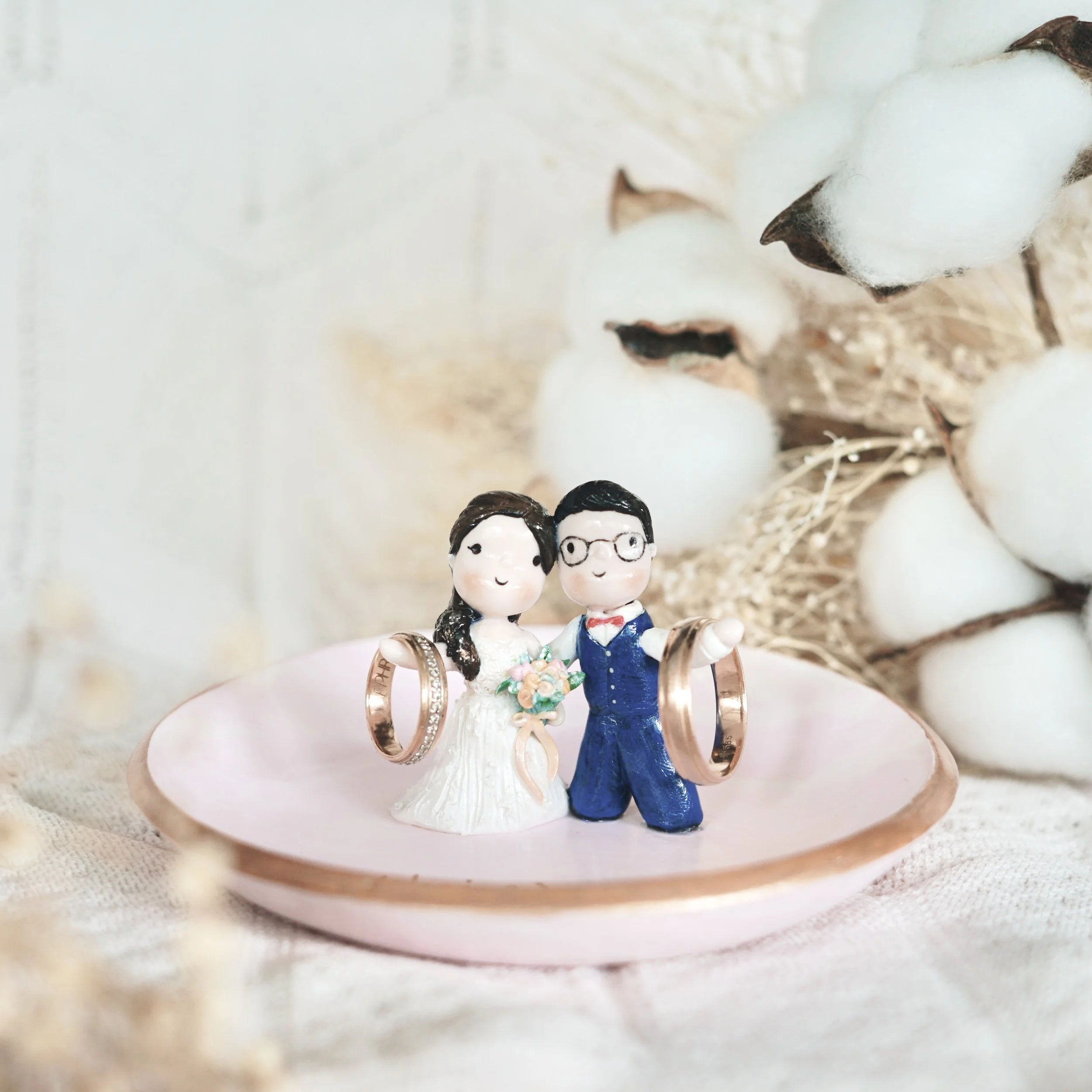 Bespoke Wedding Trinket Dish (Reservation of Slot)