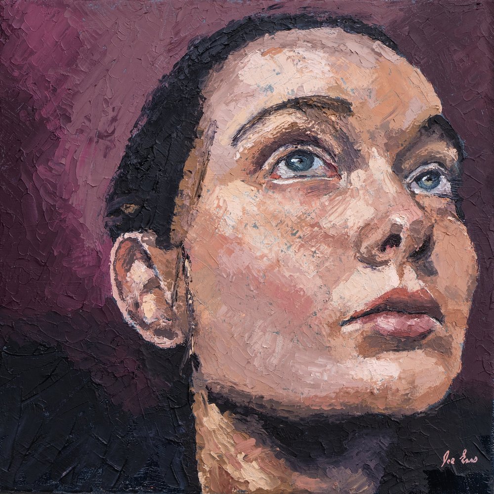 Avonlea Sunshine No. 2 Portrait - oil on canvas, 12 x 12 inches, AVAILABLE