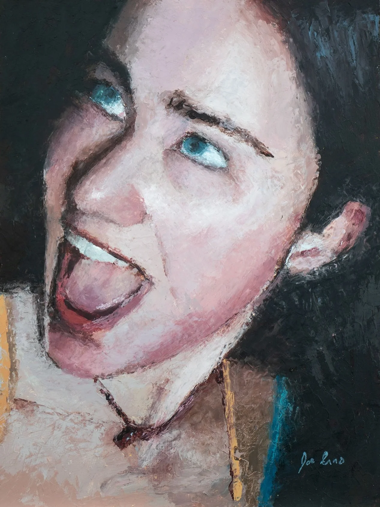Savannah, oil on board, 12 x 9 inches