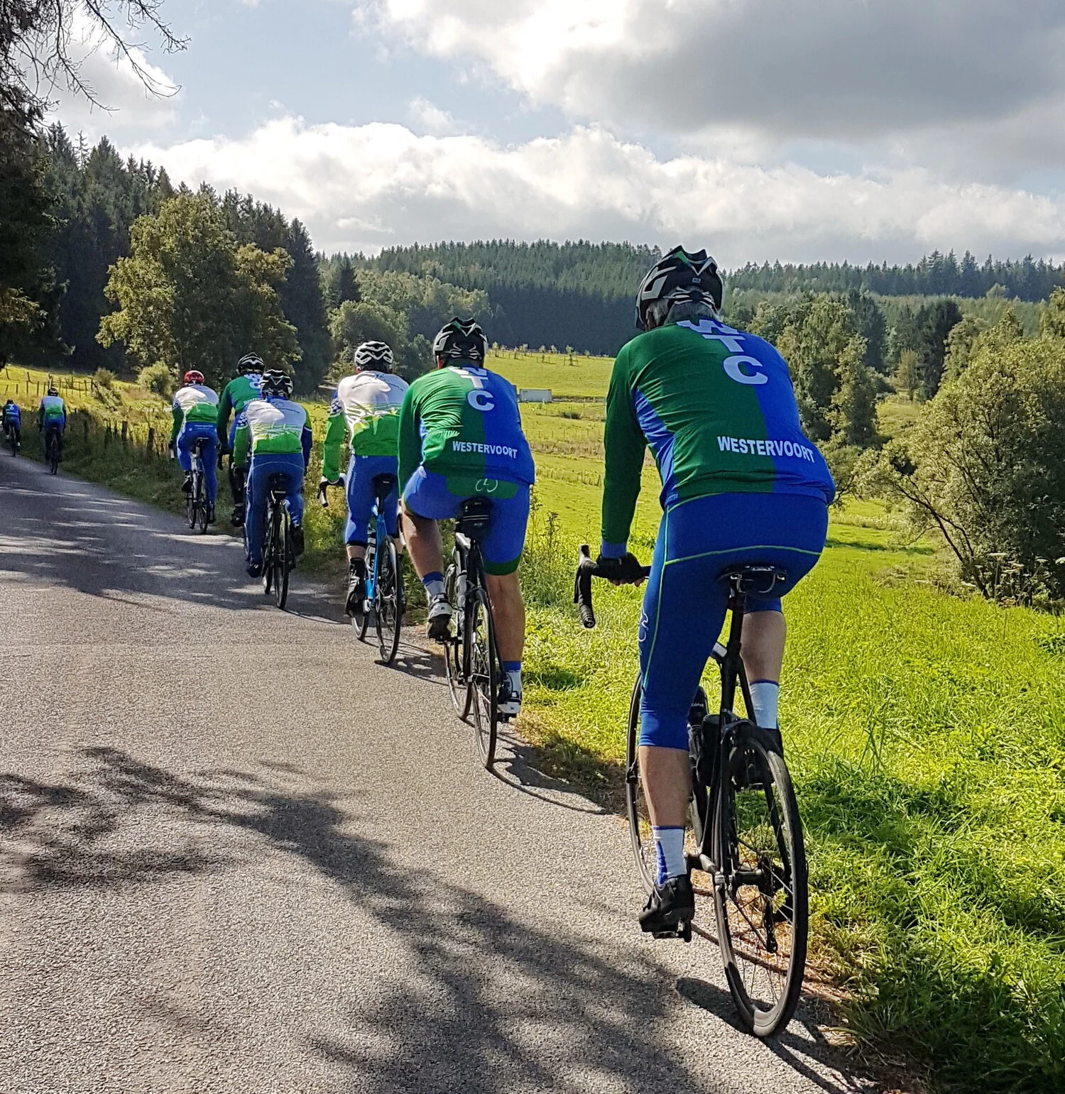 Groep 1 weer onderweg. Had ik al gezegd dat het landschap prachtig was?