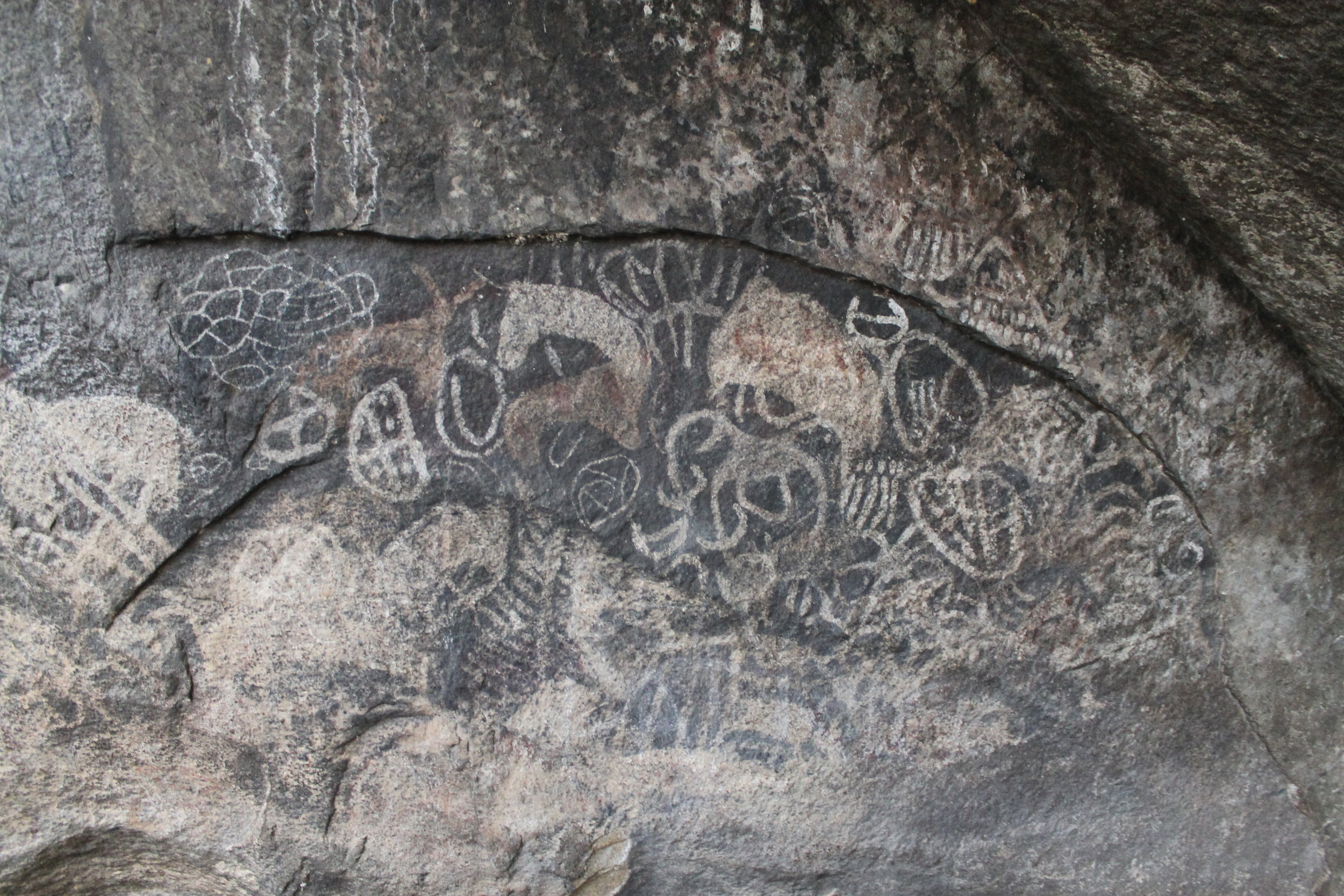 Rockart in the shelter