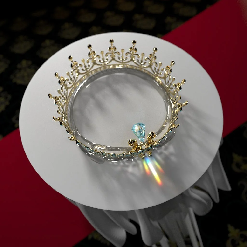 Q is for her majesty. &bull;
#36daysoftype #36daysoftype07 #36days_q &bull;
&bull;
#redshift #maya #design #crown #royalty #queen #caustic #3d