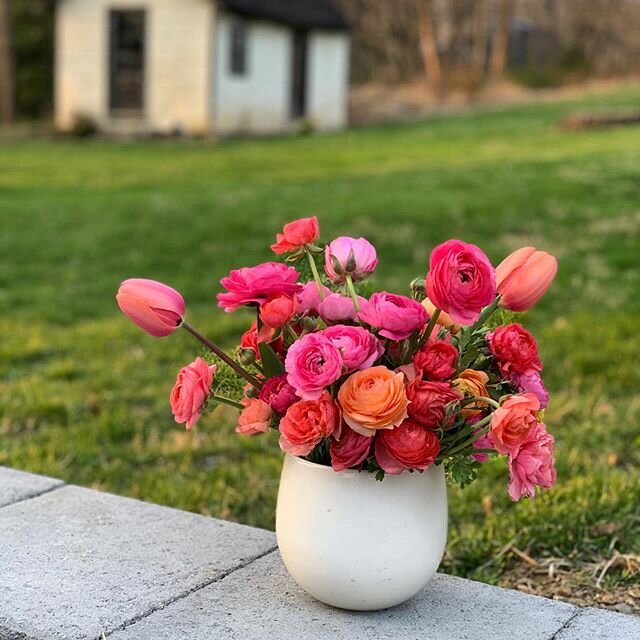 Winding down another beautiful spring day, filled with so much joy thanks to you! We are so grateful to all who helped us launch our online store today. We can&rsquo;t wait to get our flowers into your homes and hope that you love them ❤️