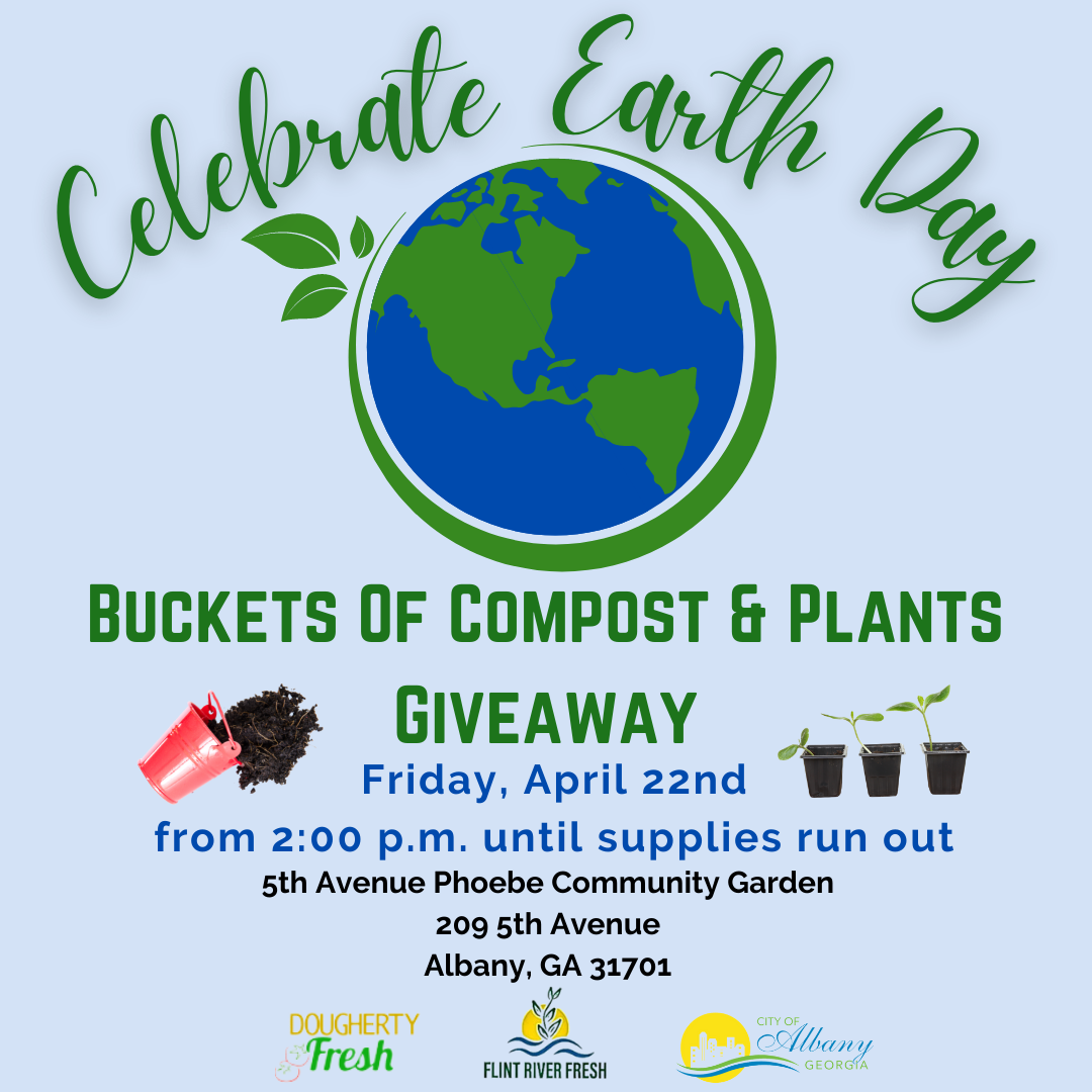 Celebrate Earth Day - Buckets of Compost and Plants Giveaway