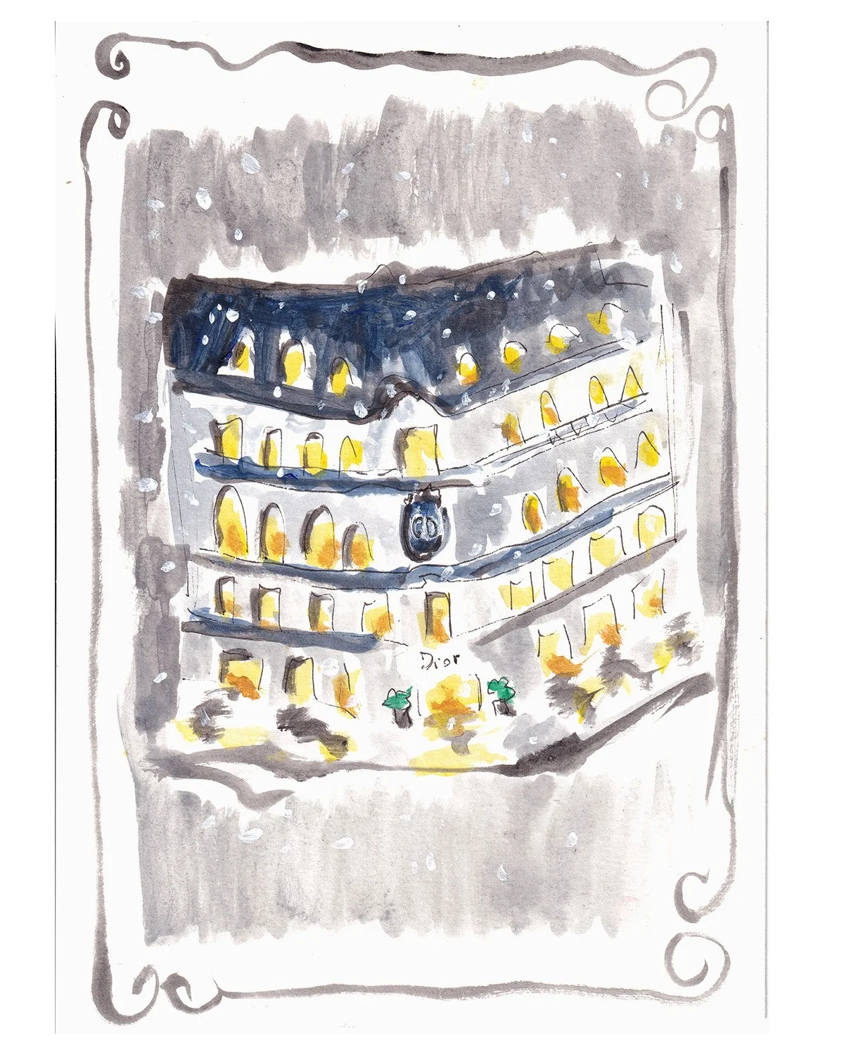 madame-dessine-03-oeuvre-acrylique-papier-Dior-Christmas-paris.jpg