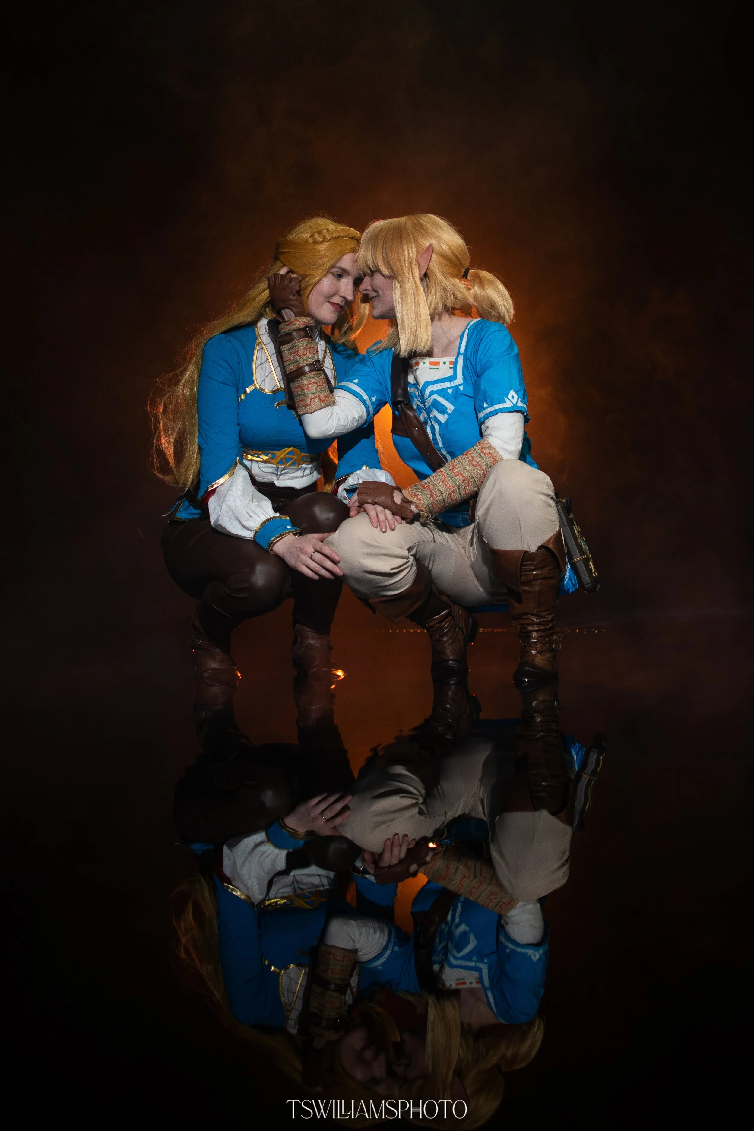 Link and Zelda - Legend of Zelda: Breath of the Wild