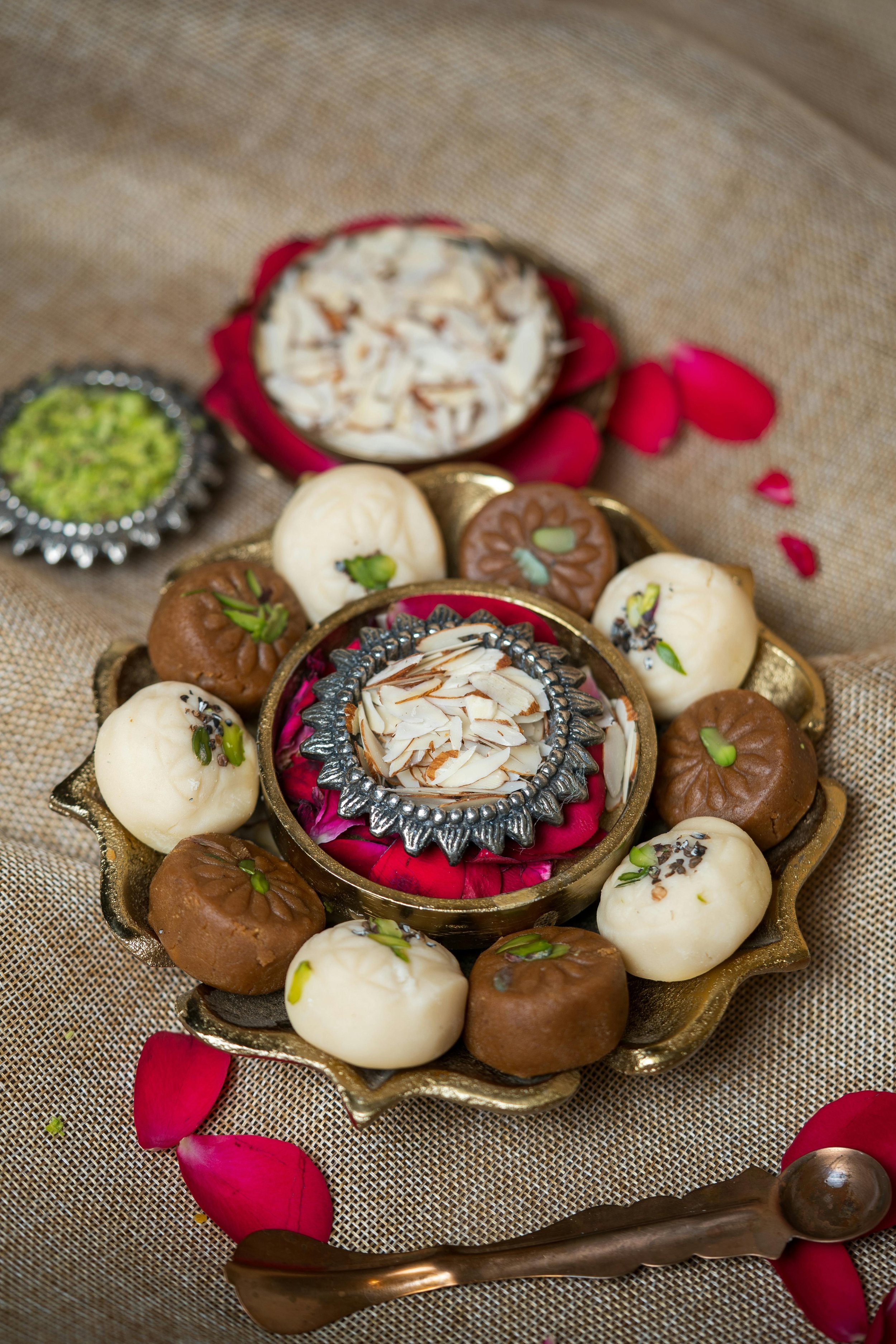 Barfis: sweets eaten during festivals