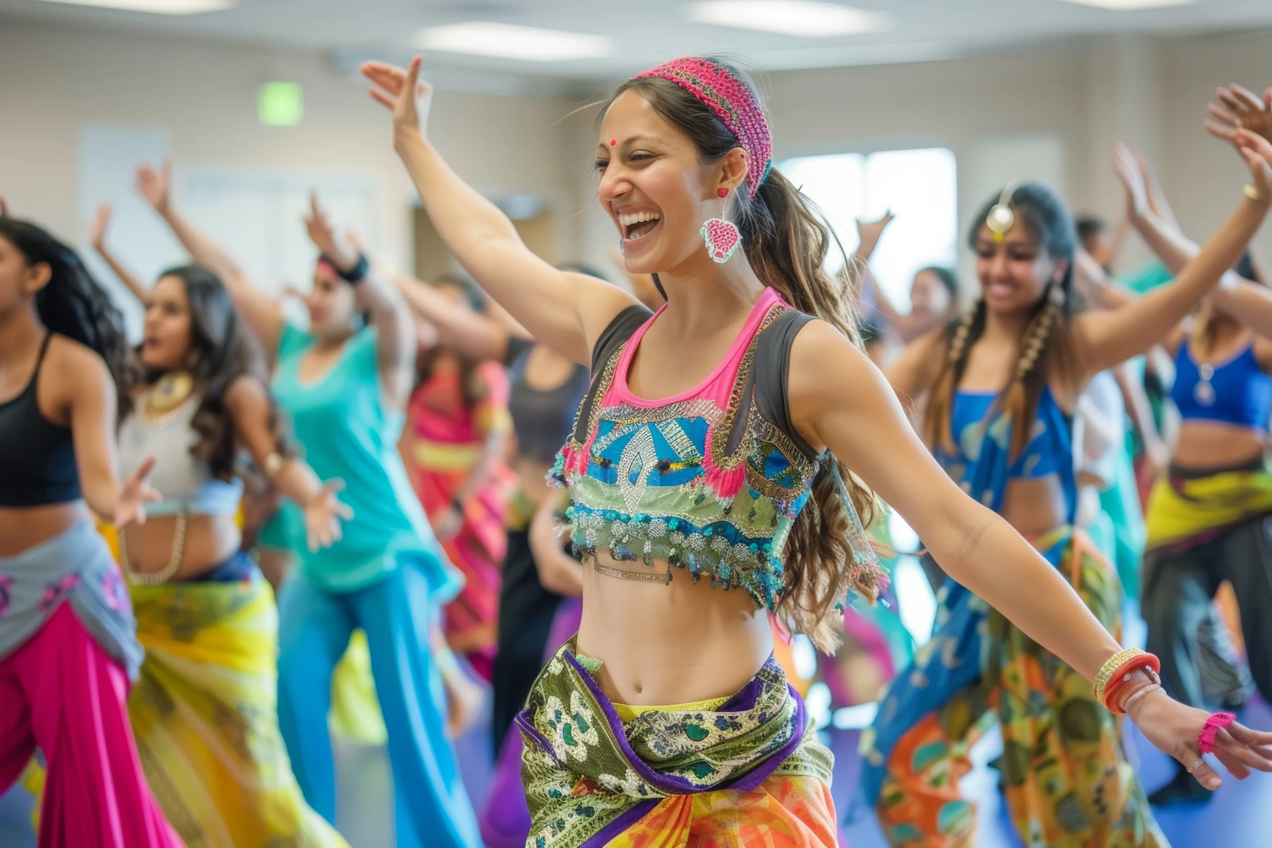 We'll do a Bollywood dance class