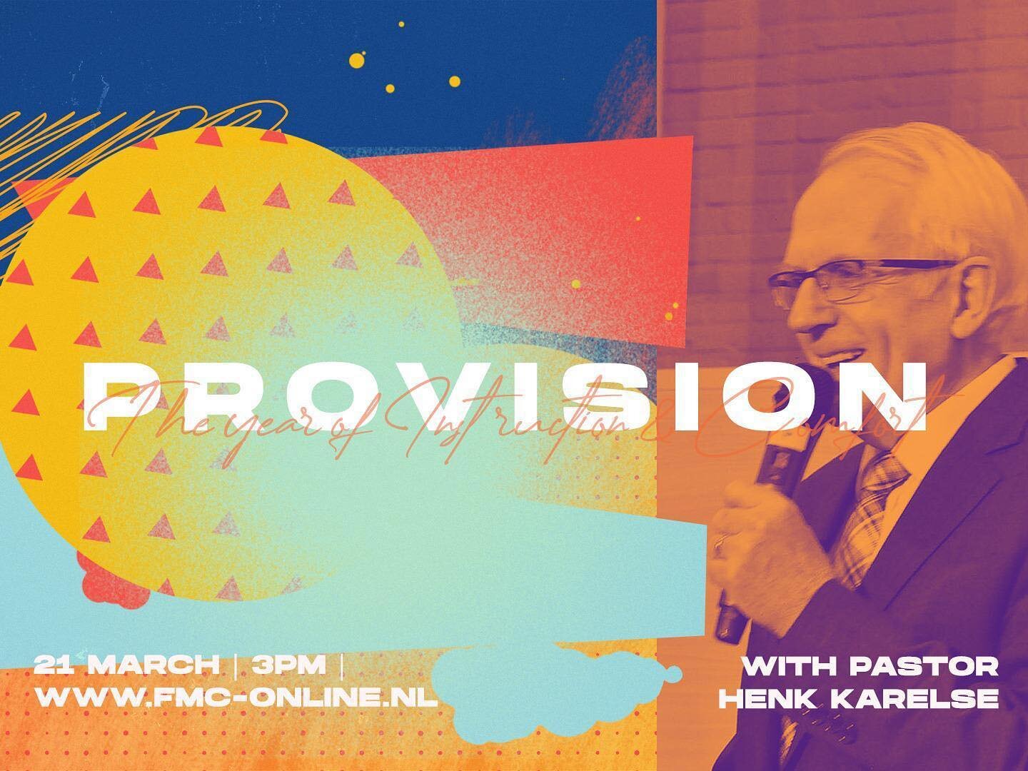 JOIN US TODAY!
Tune in at 3pm today for a very special CELEBRATION with Ps. Henk Karelse from De Banier, Almelo 🔥
Let us rejoice today 🎉
&mdash;
Link in bio