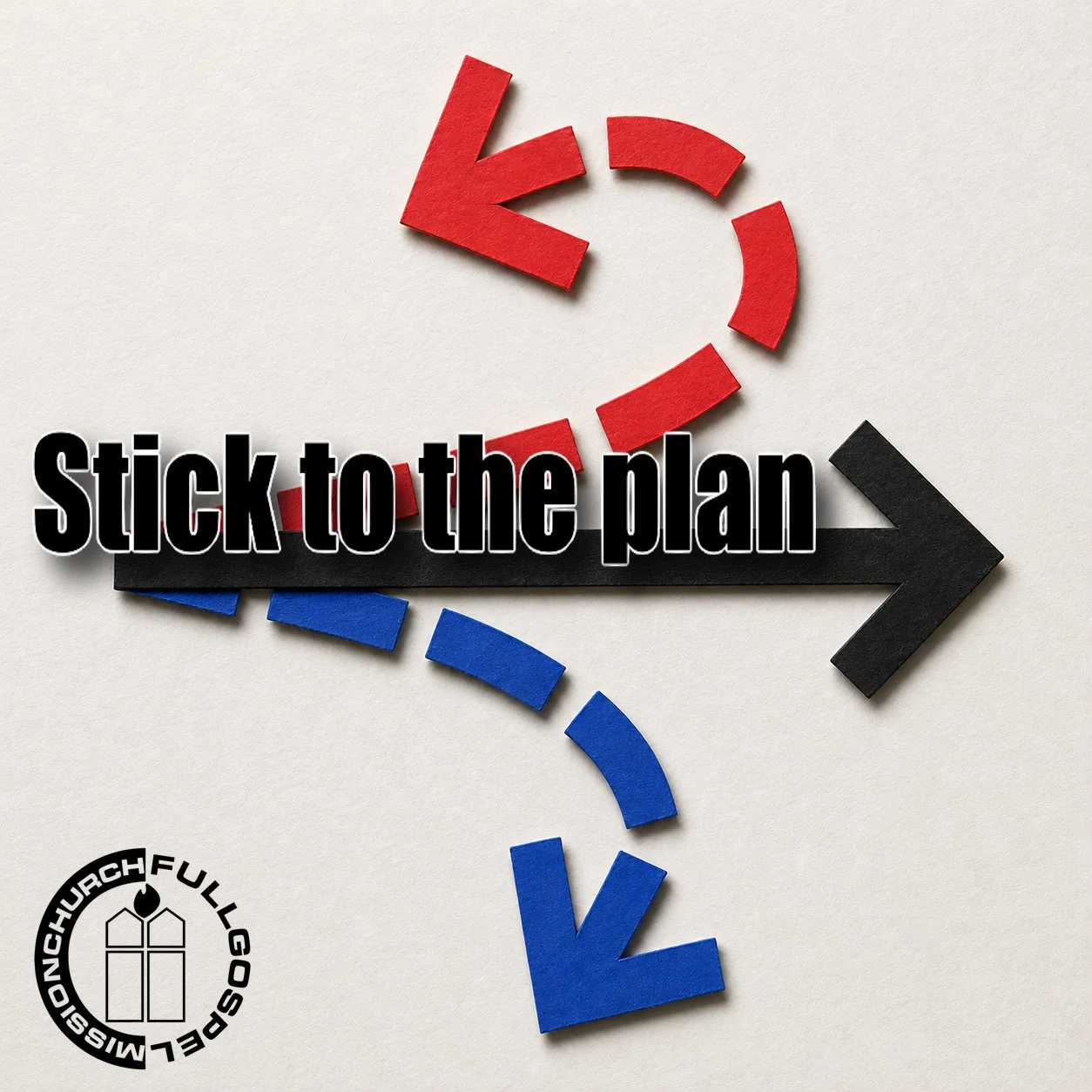 GOD STICKS TO HIS PLAN