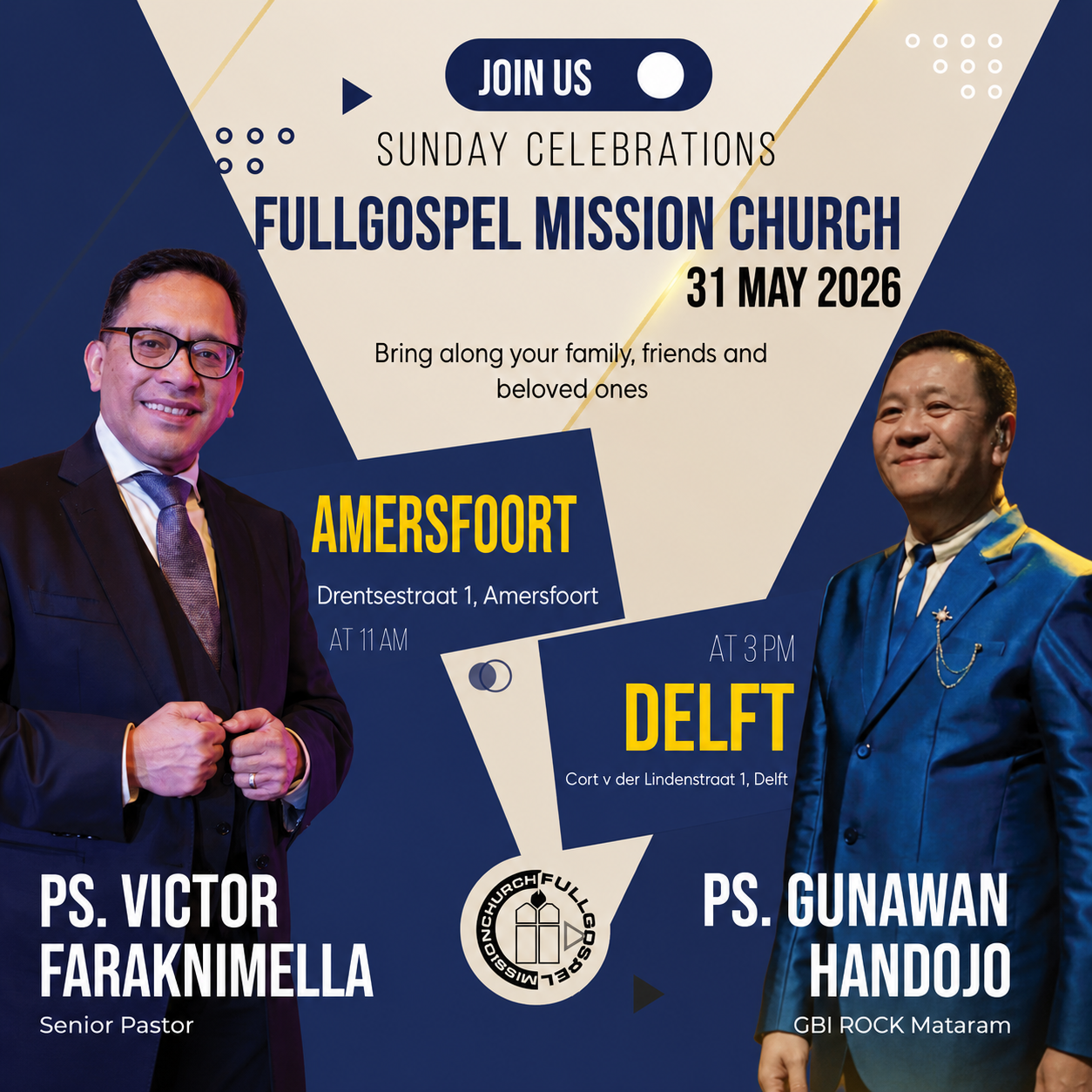 Sunday Celebration with Ps. GUNAWAN HANDOJO