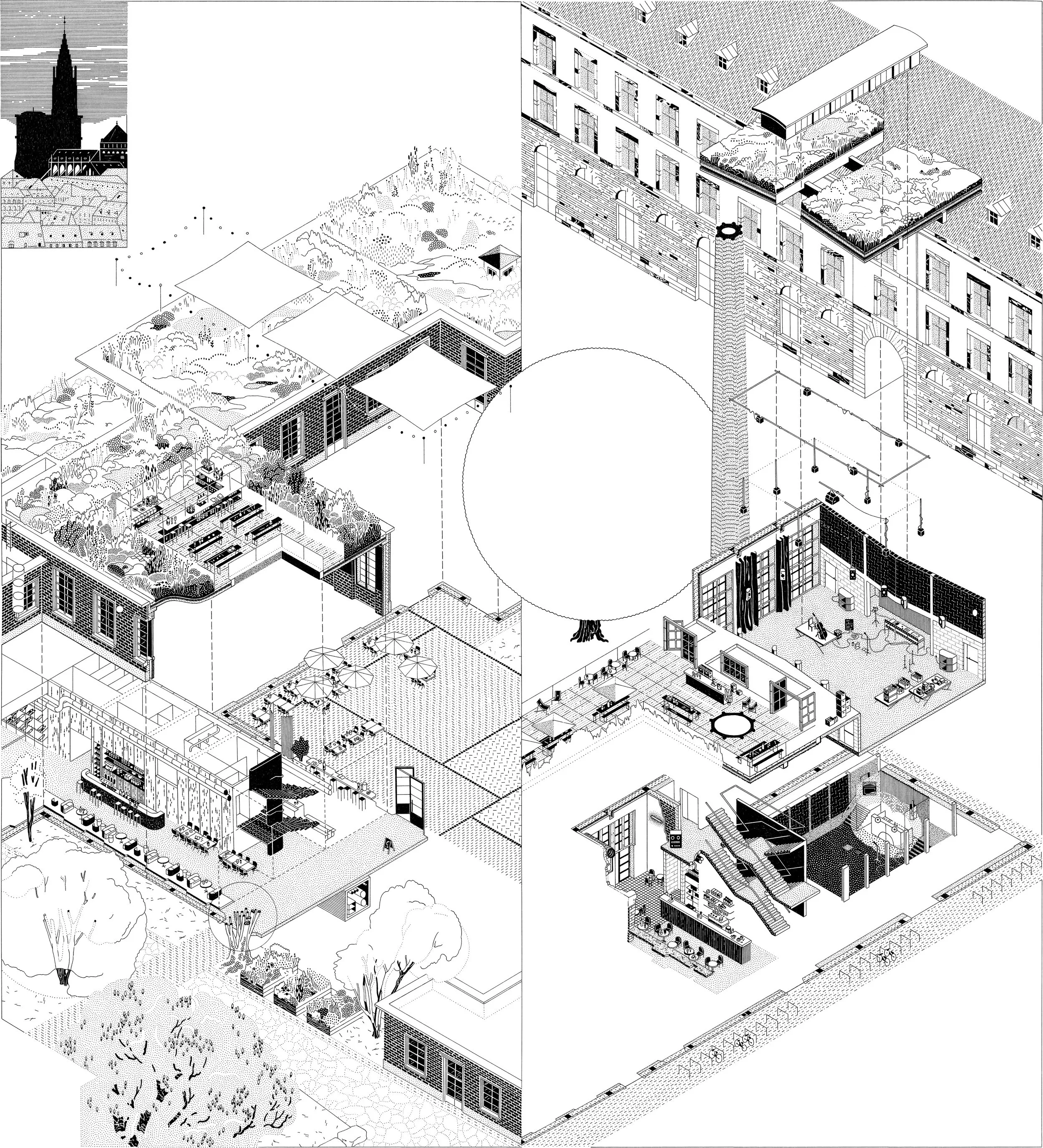 Drawing by Eva Le Roi