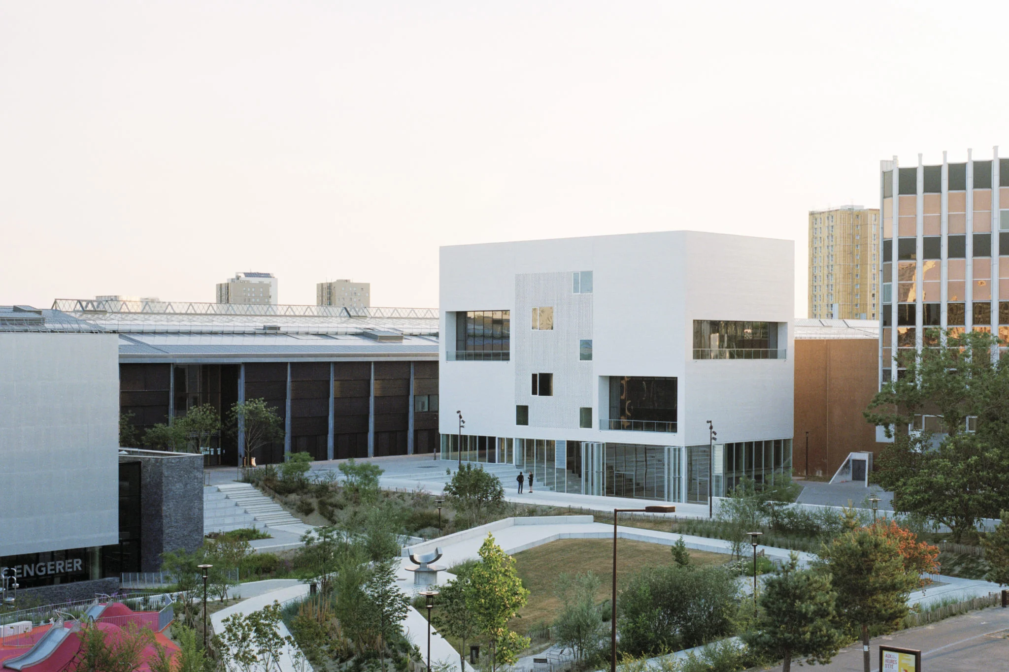 Nantes' conservatoryConstruction of the extension for the Conservatory of Nantes and Academy of performing arts
