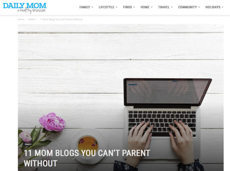 Daily Mom: 11 Mom Blogs You Can't Parent Without