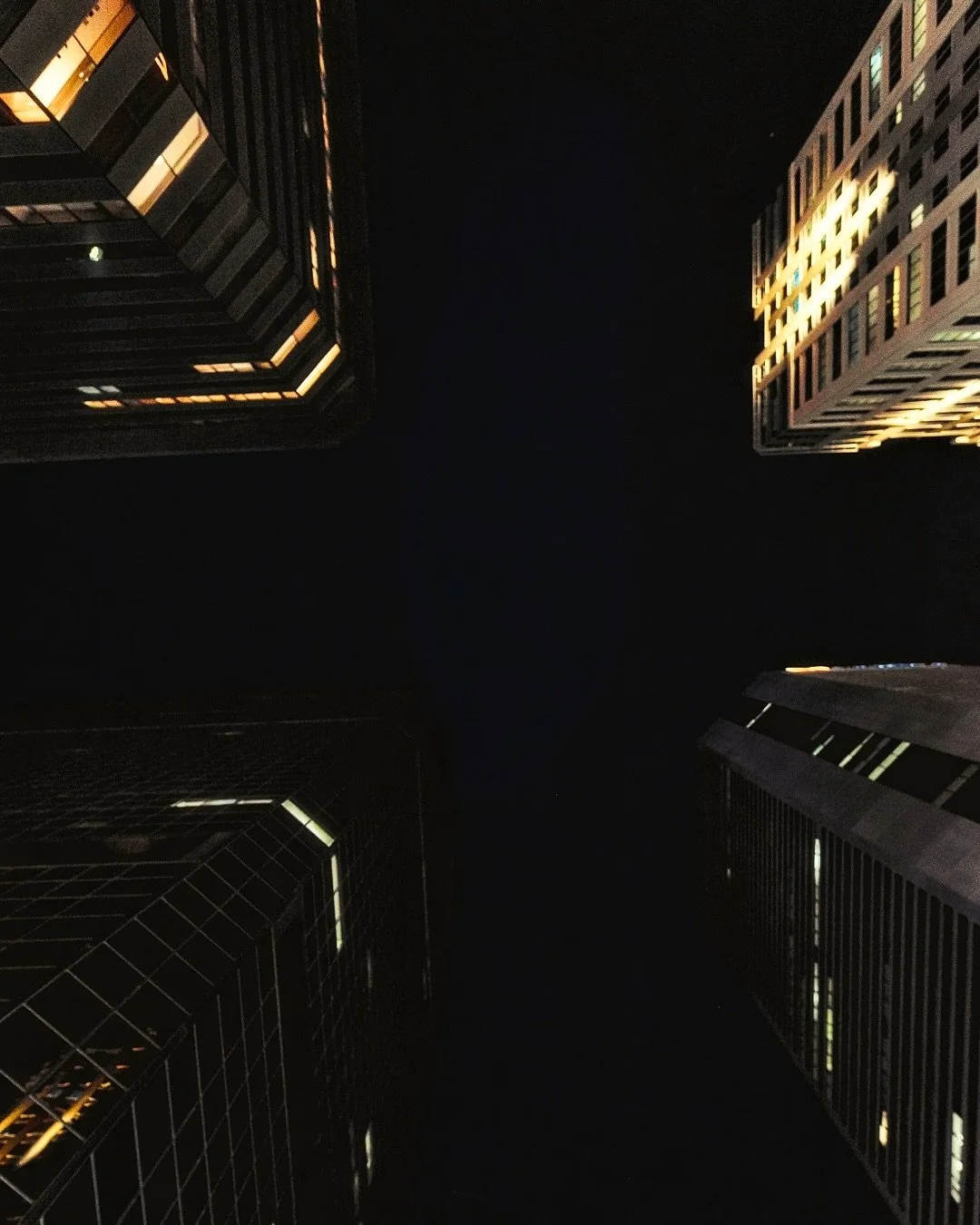 ~ L O O K I N G U P ~ 
.
Went and wandered Denver the other night. Found a coup;;le of lookup angles. 📐
.
Which do you like best? 📸
.
Happy Halloween! 🎃 👻
.
🎯 Photographers: I do 1:1 editing, creative direction, and mentoring. Let&rsquo;s build.