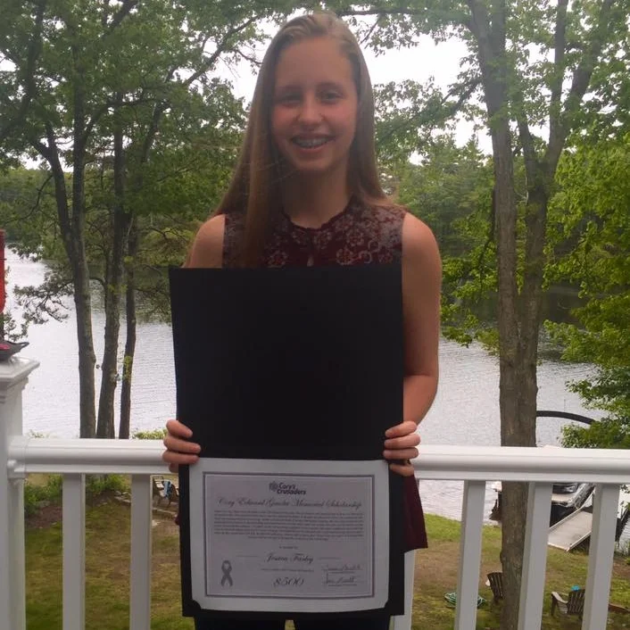 Jessica Farley our 5K girl recipient