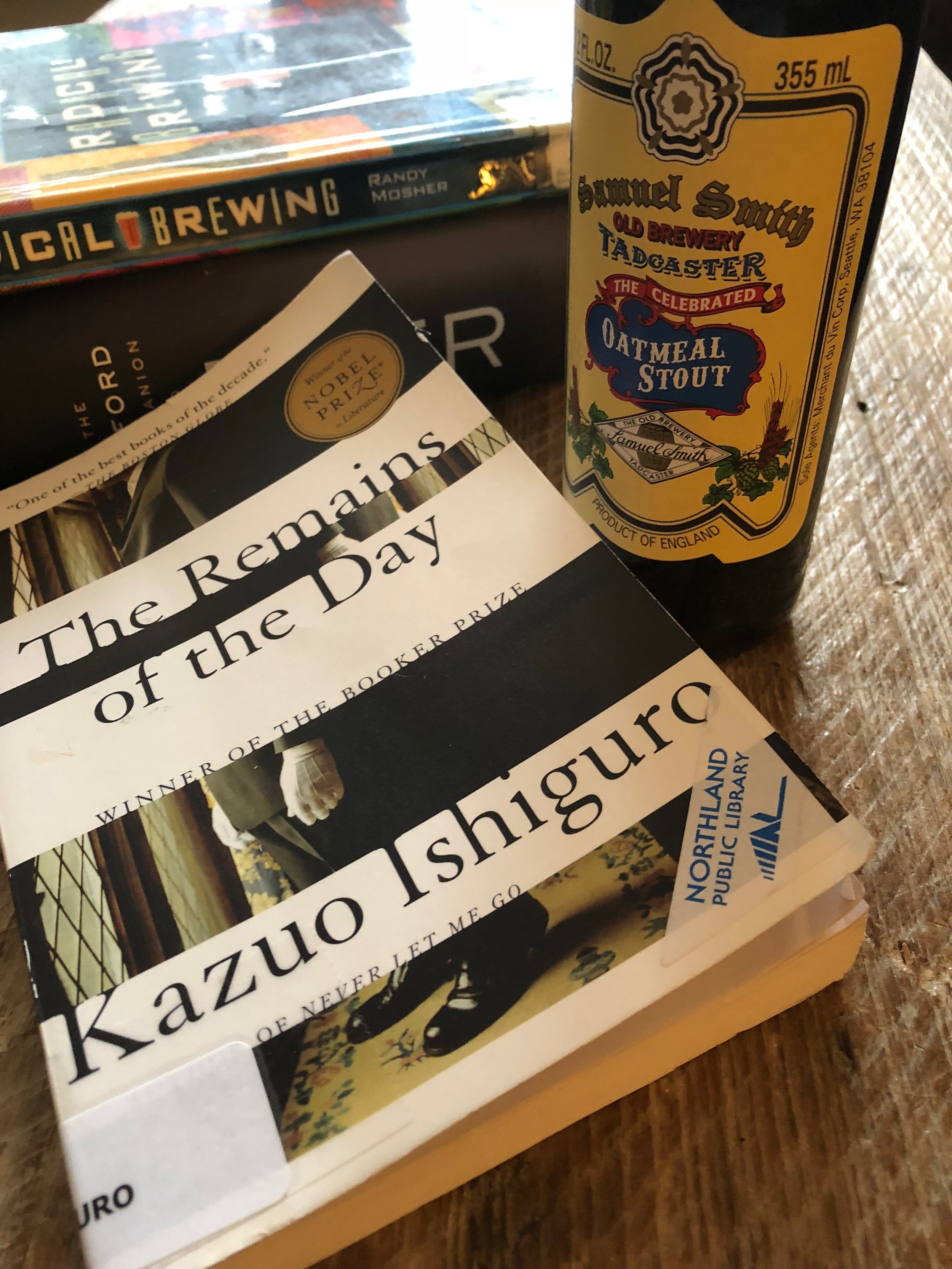 The Remains of the Day and Samuel Smith's Oatmeal Stout