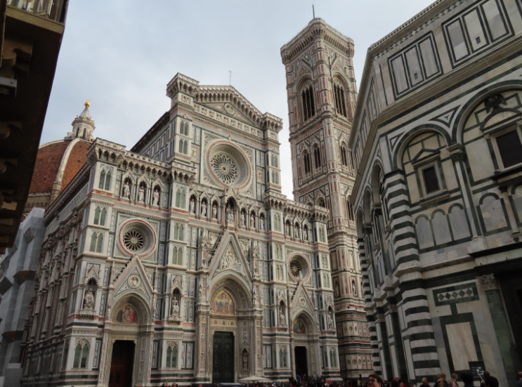 The Cathedral, Duomo, and Bell Tower