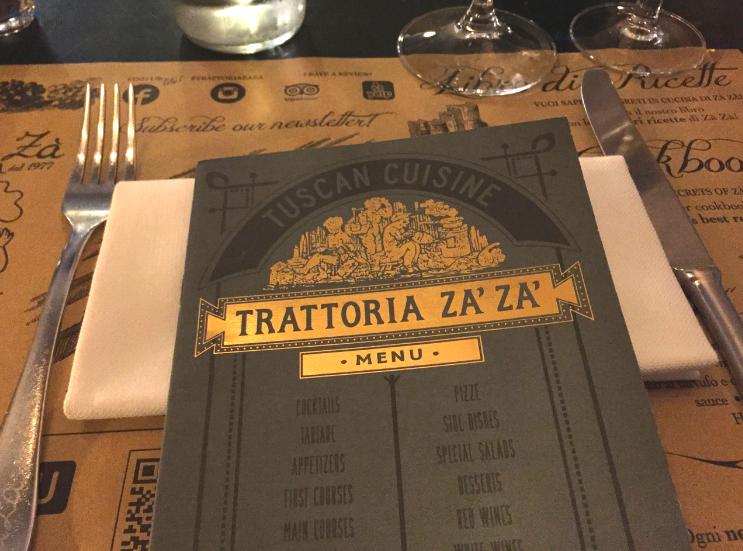 Trattoria Zà Zà Firenze | My Last Meal in Florence