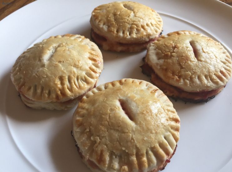 Strawberry and Cream Hand Pies