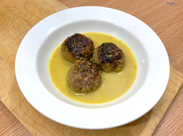 Gordon Ramsay's Meatball Recipe with Coconut Broth