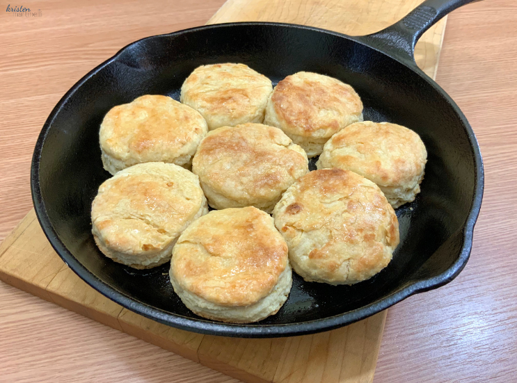 Sally's Baking Addiction Cast Iron Honey Butter Biscuits