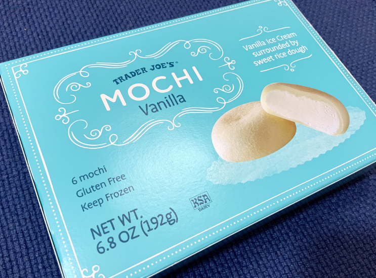Trader Joe's Vanilla Mochi Ice Cream 
