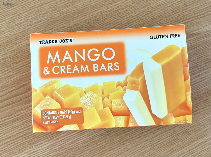 Trader Joe's Mango &amp; Cream Bars