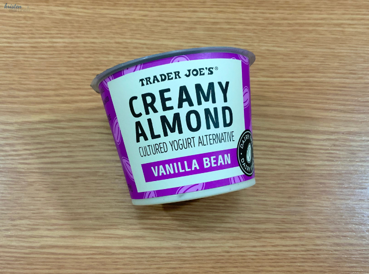 Creamy Almond (Cultured Yogurt Alternative) — Vanilla Bean_ 7 Days of Trader Joe's Yogurt_K.Martinelli Blog_Kristen Martinelli.png