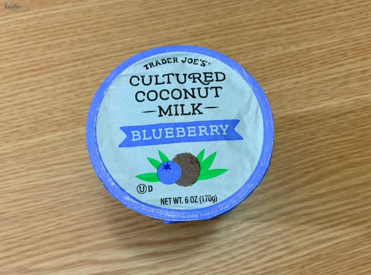 Cultured Coconut Milk Blueberry_Branding_ 7 Days of Trader Joe's Yogurt_K.Martinelli Blog_Kristen Martinelli.png