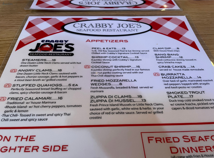Crabby Joe's — Kristen Martinelli