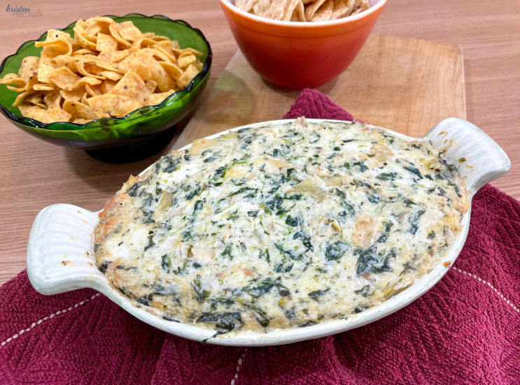 Oven-Baked Spinach Artichoke Dip_Final Product_K. Martinelli Blog.png